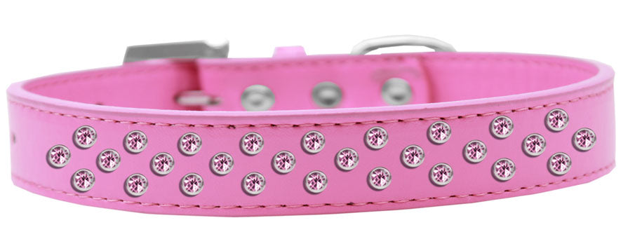 Dog, Puppy & Pet Fashion Collar, "Light Pink Crystal Sprinkles"