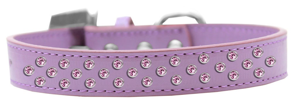 Dog, Puppy & Pet Fashion Collar, "Light Pink Crystal Sprinkles"