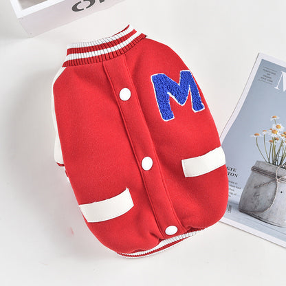 Two-legged short-sleeved cotton coat